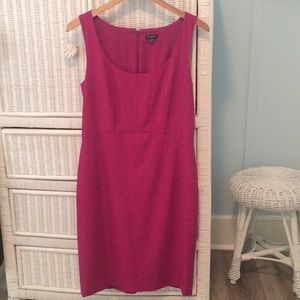 Magenta Ann Taylor cocktail or work dress